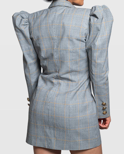 Handmade Short Blazer with Red Flower Detail (Limited Edition) Vera Argenti