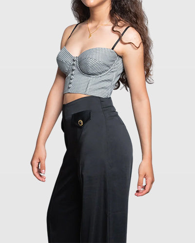 Handmade Cropped Corset Top (Limited Edition) Vera Argenti