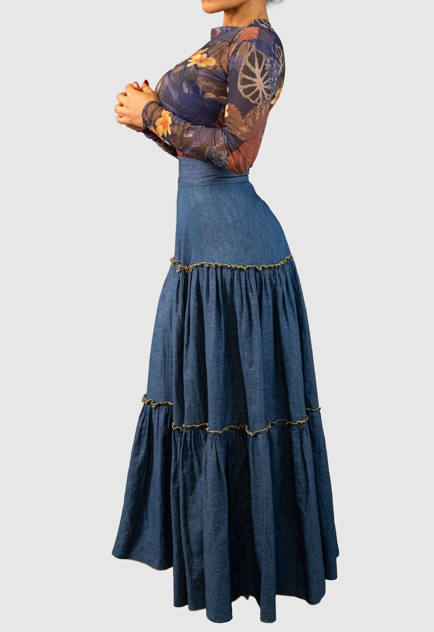 Vera Argenti  maxi skirt