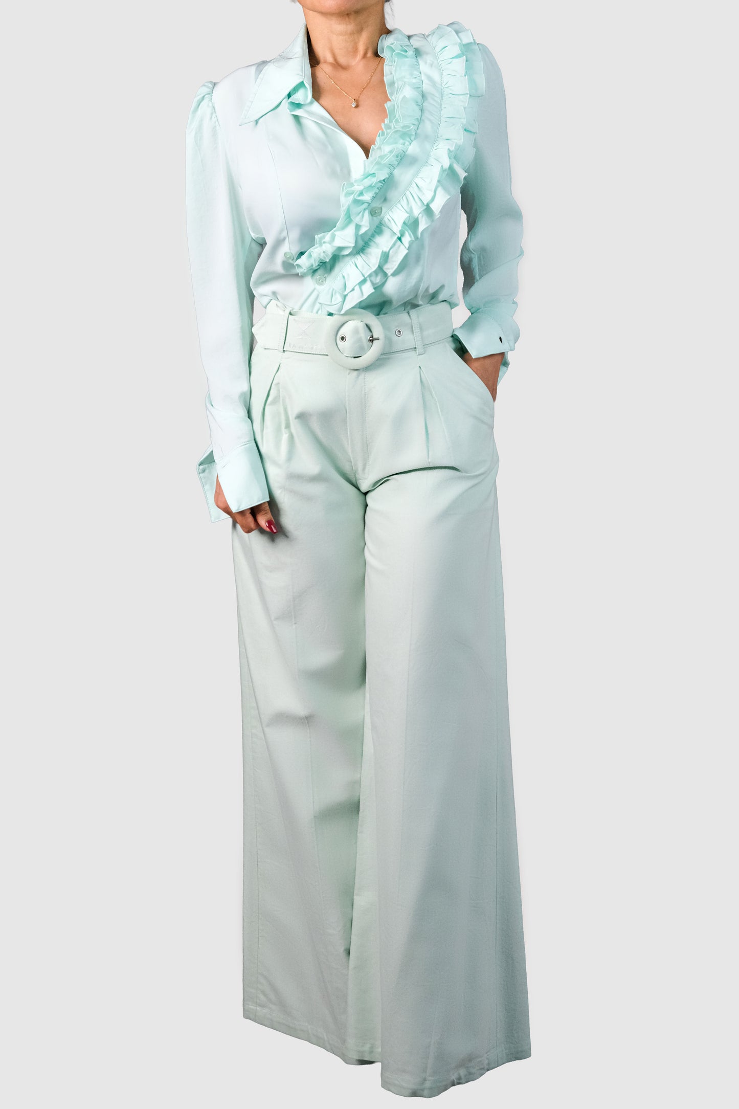 Mint Harmony High-Waist Pants