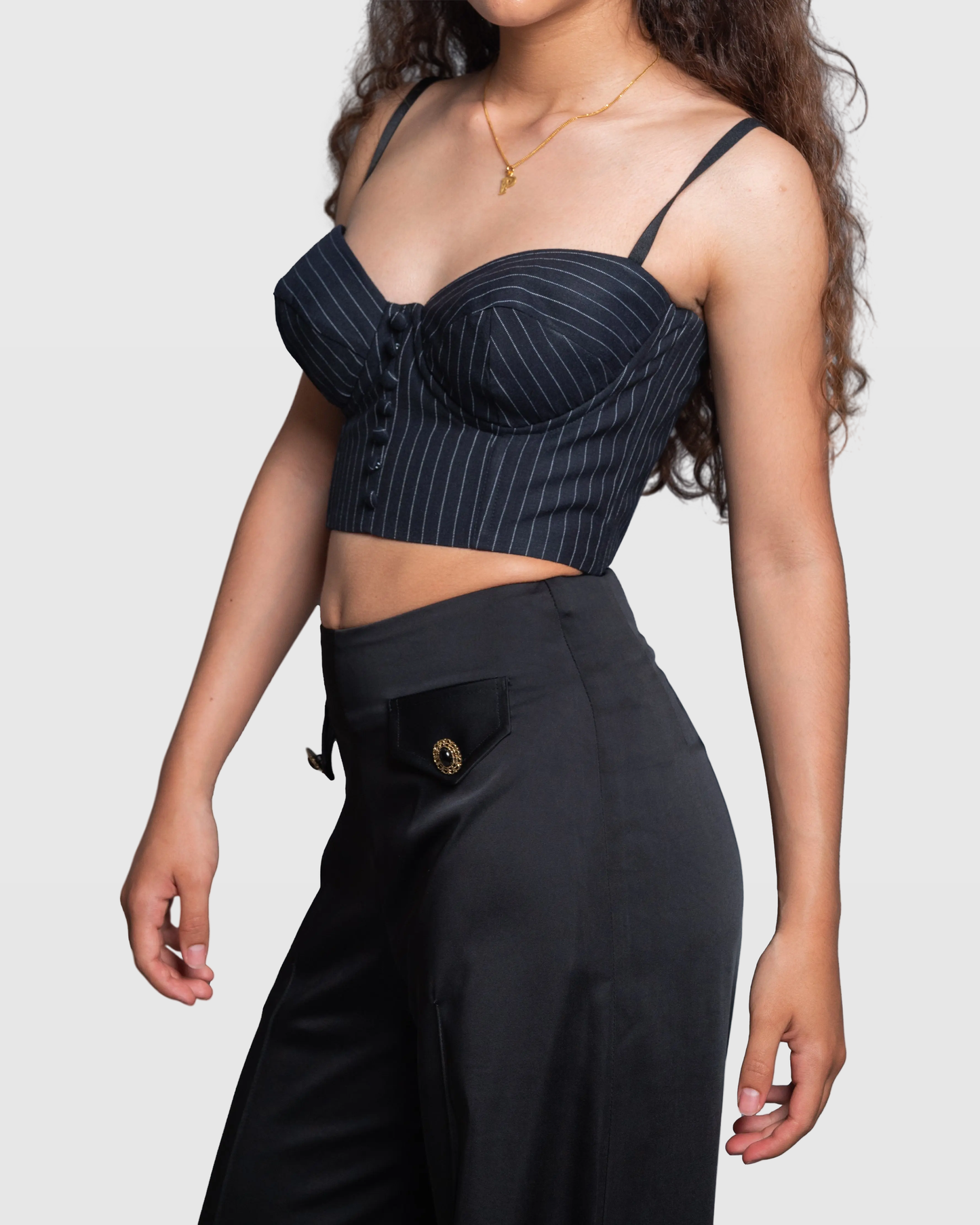 Handmade Cropped Corset Top (Limited Edition) Vera Argenti