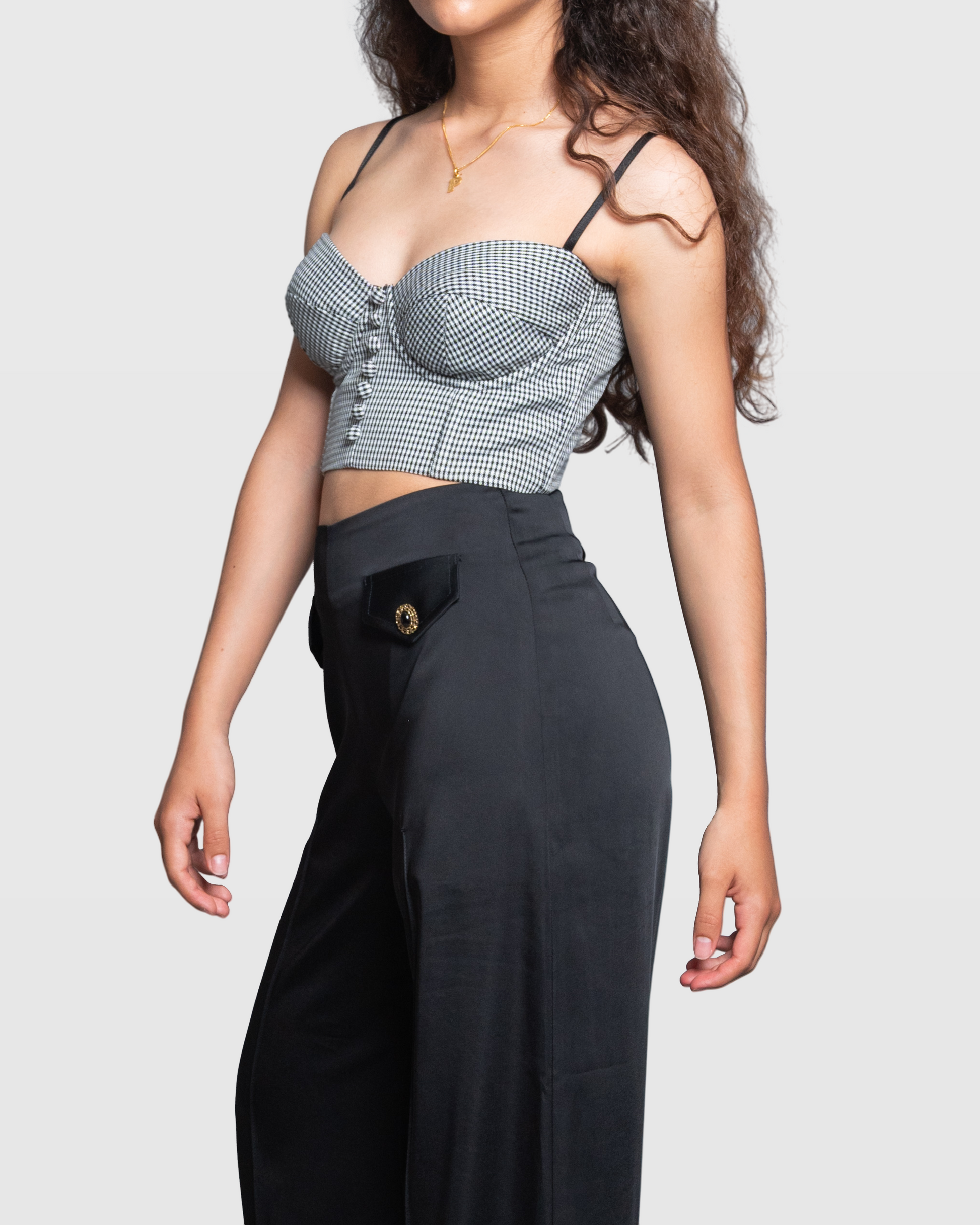 Handmade Cropped Corset Top (Limited Edition) Vera Argenti